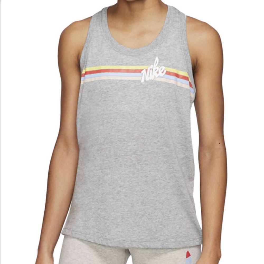 Nike striped tank